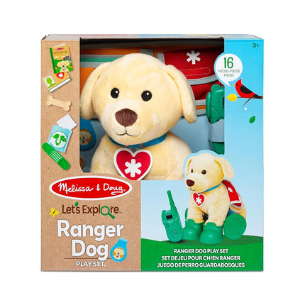 Melissa & Doug Rescue Dog, Multicolor, Large