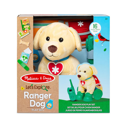Melissa & Doug Rescue Dog, Multicolor, Large
