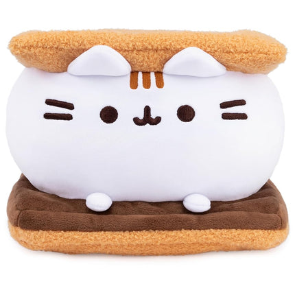 GUND Pusheen S'Mores Squisheen 12-Inch Squishy Plush Toy; Ages 8+