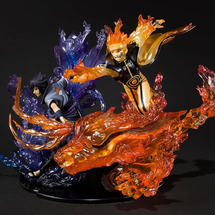 TAMASHII NATIONS Bandai Figuartszero Naruto Uzumaki-Kurama-Kizuna Relation Statue