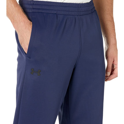 Pantalones deportivos Armourfleece para hombre de Under Armour, (410) Azul marino medianoche / / Negro, XXL Largo