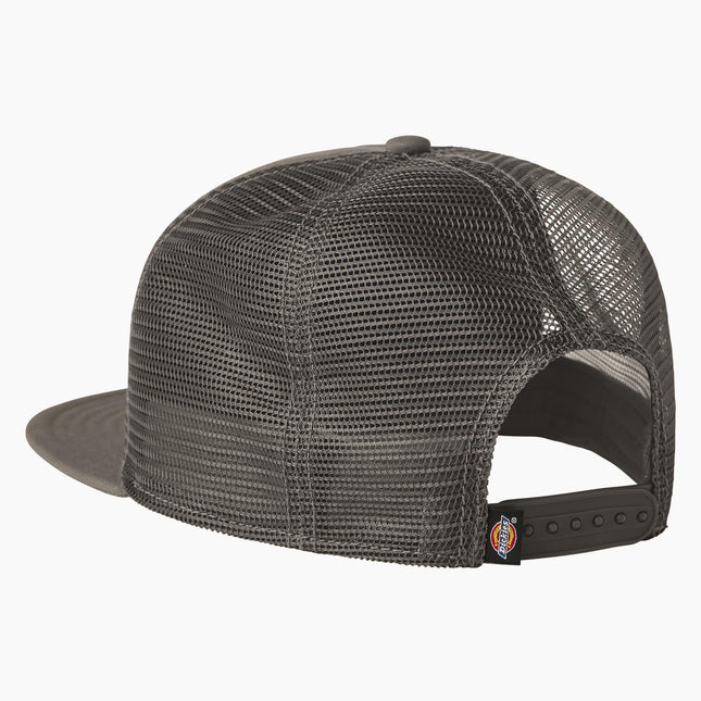 Dickies Men's Flat Bill Trucker W/Embr Twill Patc, Green, One Size