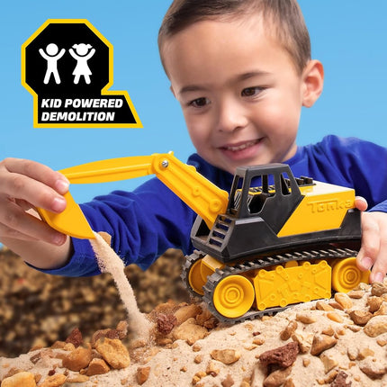 Tonka - Steel Classics Giga Series - Dump Truck & Excavator, 2-Pack