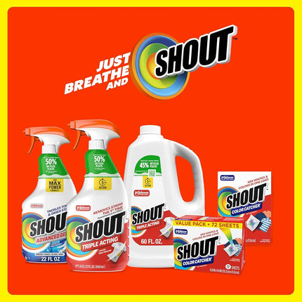 Shout Shout color catcher dye trapping sheets 4-pack, 72 Count