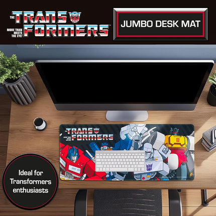 Transformers Jumbo Desk Mat, Computer Gaming Mouse Pad 70 x 30 cm
