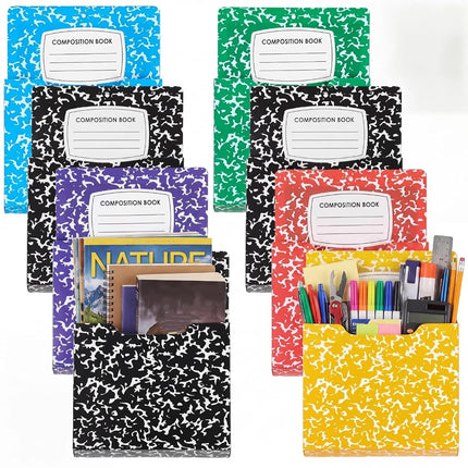 Gilprop 8 Pack Magnetic File Folder Holder for Whi