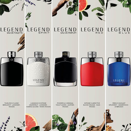 MONTBLANC Legend Eau De Toilette for Men, Fruity, 200 ml