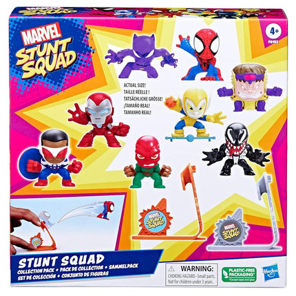 Hasbro MARVEL STUNT SQUAD FIGURES PLAYSET MEGA PK Amazon Exclusive