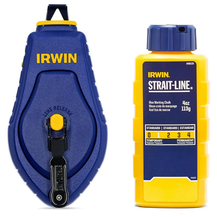 IRWIN Tools STRAIT-LINE COMPACT Chalk Reel, with B