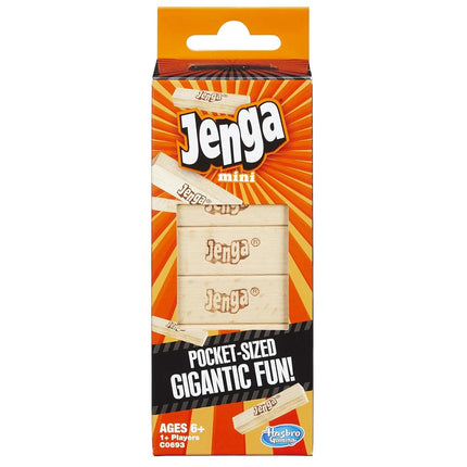 Hasbro Gaming Jenga Mini Game, Brown/a, for Ages 6