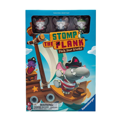 Stomp The Plank - Suspenseful Pirate Brain Game | Engaging Activity for Kids & Adults | Ideal Gift Option | Family Fun Guaranteed