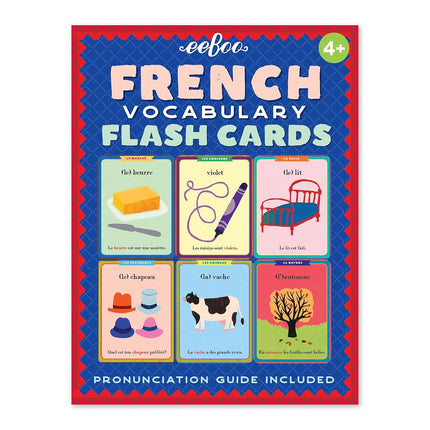 eeBoo French Vocabulary Flash Cards