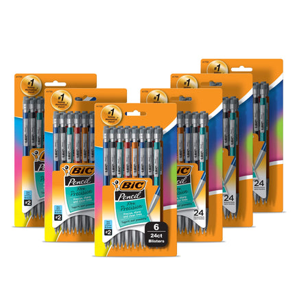 BIC Xtra-Precision Mechanical Pencils With Erasers