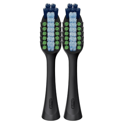 Oral-B Clic Toothbrush Whitening Replacement Brush Heads, Black, 2 Count