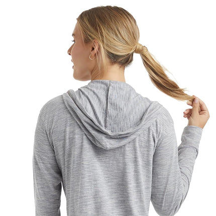 Hanes Women's Jersey Full Zip Hoodie Shirt, Dada Gray Pe Heather, S