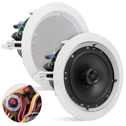PYLE Ceiling and Wall Mount Speaker - 6.5� 2-Way 7