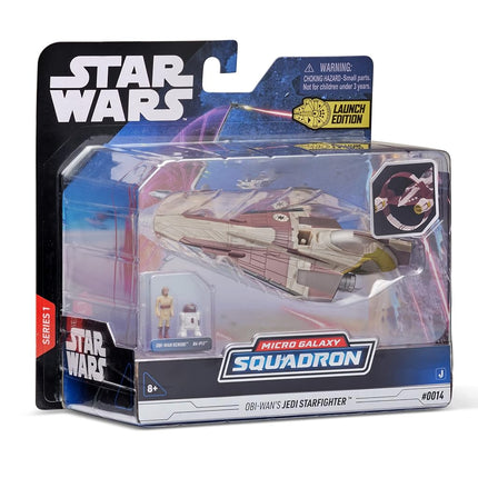Star Wars MICRO GALAXY SQUADRON STARFIGHTER CLASS LUKE SKYWALKER’S X-WING - 5-Inch Vehicle with 1-Inch Luke Skywalker & R2-D2 Micro Figures