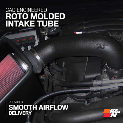 Kit de admisión de rendimiento para coche K&N 63-1561 lavable y reutilizable
