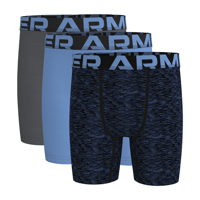 Under Armour Boys' Big 3 Pack Performance Boxer Br