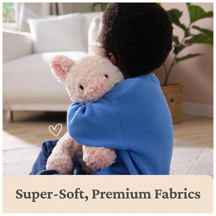 GUND Cozys Collection Pig Plush, Pig Stuffed Animal for Ages 1 and Up, Pink, 10”