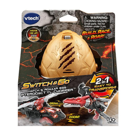 VTech Switch and Go Hatch and Roaaar Huevo de Pterodáctilo Chopper