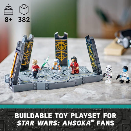 Juguete de construcción LEGO Star Wars El duelo de Ahsoka Tano en Peridea para niños, juguete coleccionable con 5 minifiguras de Star Wars, incluyendo al Gran Almirante Thrawn y Ahsoka, regalo divertido para niños y niñas de 8 años, 75385