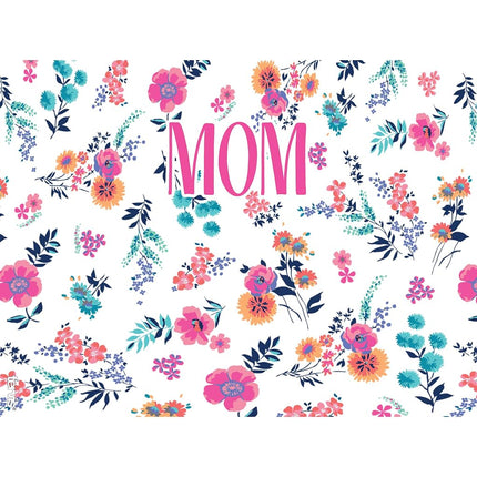 Gobelet isotherme Tervis Mom Motif floral délicat avec revêtement et couvercle, 710 ml - Tritan, transparent