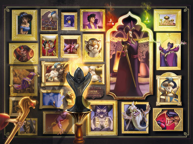 Ravensburger Disney Villainous: Jafar and Figurine