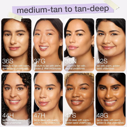 tarte shape tape blur concealer stick - Full Coverage Crease-Proof Makeup, Diamond-Shaped Precision Tip for Instant Eye Lift Effect, 50% Skin-loving Ingredients, Vegan & Cruelty-Free full size, 36S