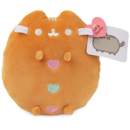 GUND Pusheen Gingerbread Squisheen, Stuffed Animal for Ages 8 and Up, Brown/White, 6�