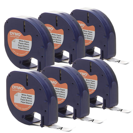 DYMO Authentic Lt Paper Labeling Tape for LetraTag