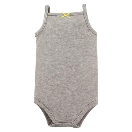 Cache-couches sans manches en coton pour bébés unisexes Hudson Baby, Daisy, 3-6 mois