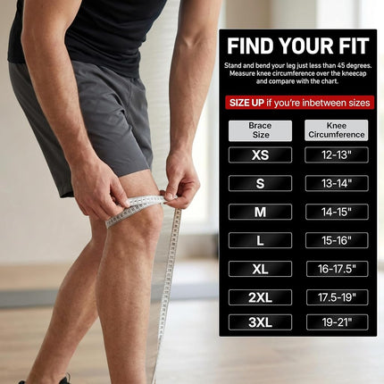 Mcdavid Ligament Knee Support, Black, X-Large