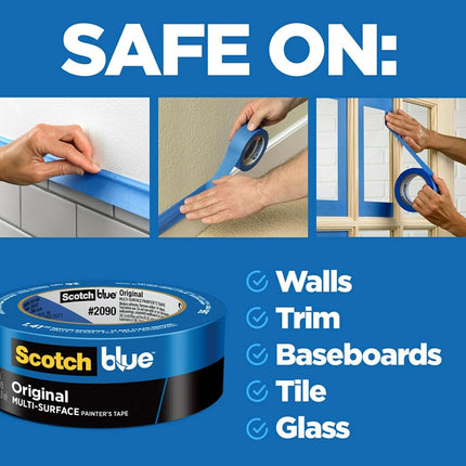 ScotchBlue Painter's Tape, Multi-Use, 2.83-Inch by 60-Yard, 1 Roll