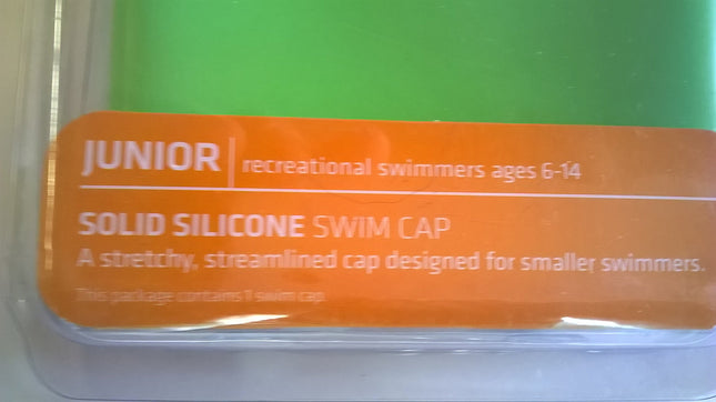 Speedo Junior Swim Cap Green by Speedo