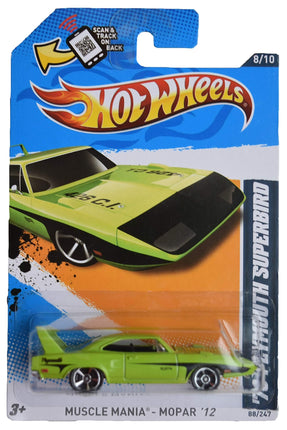 Hot Wheels '70 Plymouth Superbird, Die-Cast Car, 3
