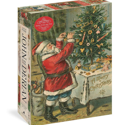 John Derian Paper Goods: Santa Trims the Tree 1,00