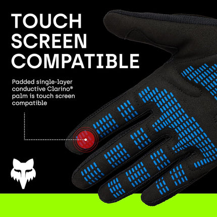 Fox Racing Dirtpaw Glove - Black, windbreaker, Men's, Black, 2X
