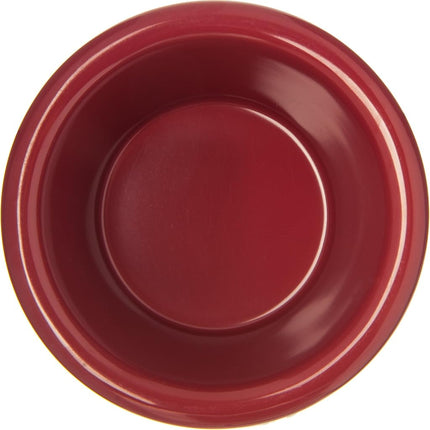 Carlisle FoodService Products Ramequins en plastique, Bol à sauce pour la restauration, la cuisine, les restaurants, 6 cl, Rouge Roma