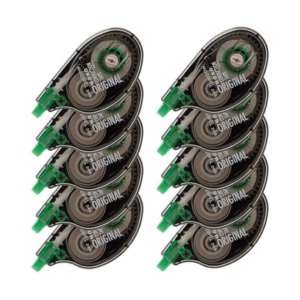 Tombow 68720 Correction Tape,Single Line,Value Pk,1/6-Inch x394-Inch,10/PK,WE