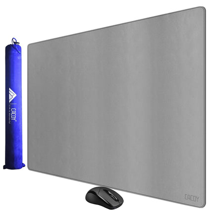 Cacoy 100x60cm PU Leather Desk Mat on Top of Desk,