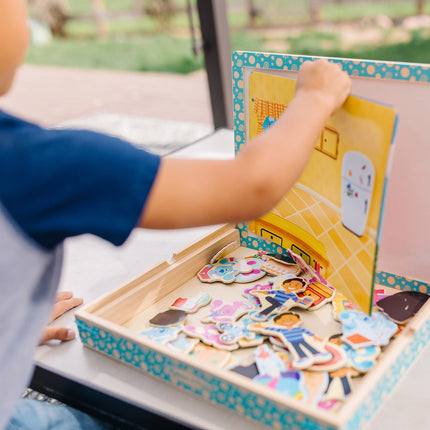 Melissa & Doug Blue's Clues & You! Wooden Magnetic Picture Game