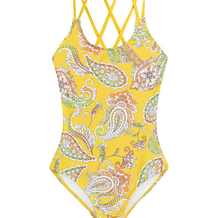 Kanu Surf Girls' Reese UPF 50+ Beach Sport Criss-C