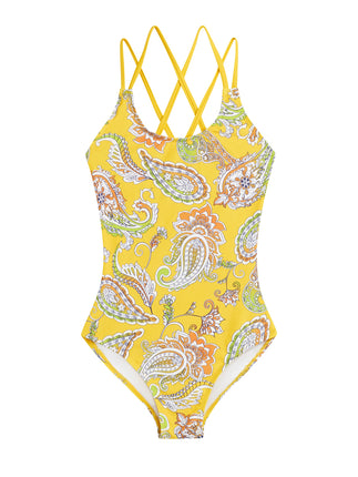 Kanu Surf Girls' Reese UPF 50+ Beach Sport Criss-C