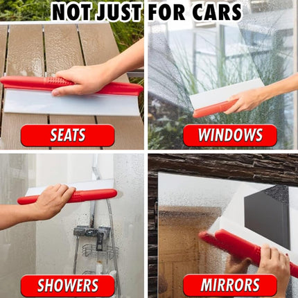 SONAX Australia Flexi Blade, Water Blade, Squeegee, Red (04174000)
