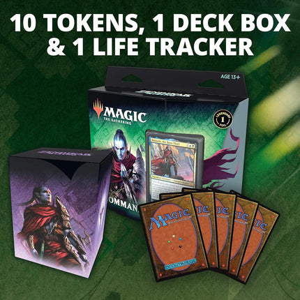 Magic: The Gathering Zendikar Rising Commander Deck – Sneak Attack (Blue-Black)