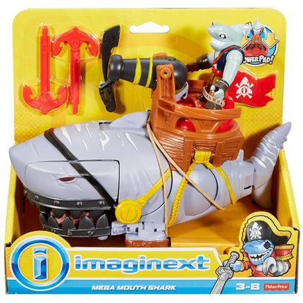 Fisher-Price Imaginext Pirate Mega Mouth Shark, DHH66