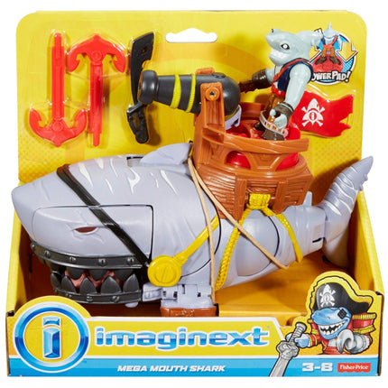 Fisher-Price Imaginext Pirate Mega Mouth Shark, DHH66