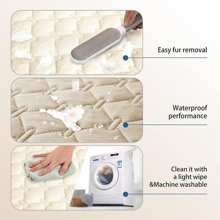 gogobunny Waterproof Dog Blankets for Large Dogs, Pet Bed Cover Breathable