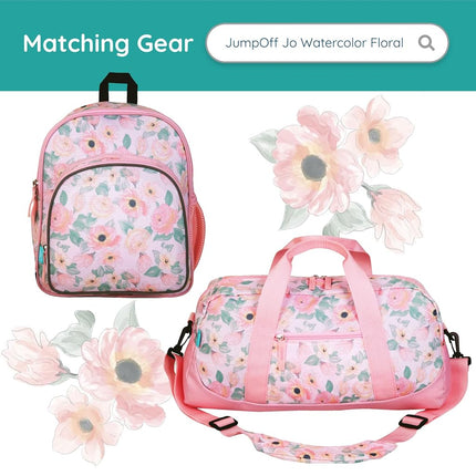 Wildkin JumpOff Jo Insulated Lunch Box – Durable, Reusable for Kids – Floral Watercolor